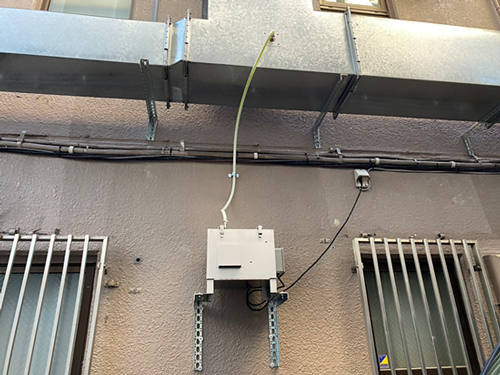 テストキッチンの臭い対策