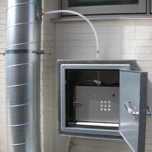 天ぷら専門店の調理臭