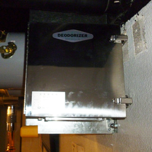 焼肉店の厨房排気臭