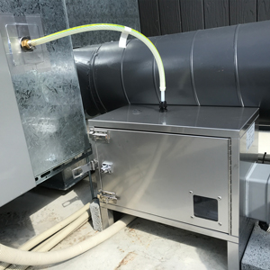 食べ放題焼肉チェーン店の厨房排気臭