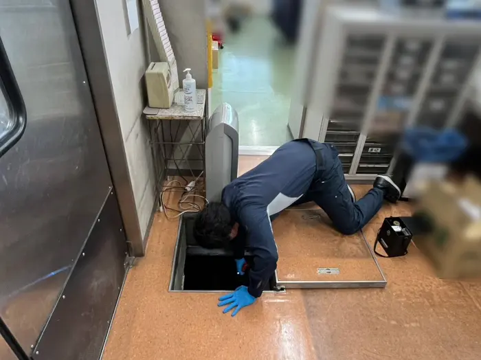 臭気調査の様子